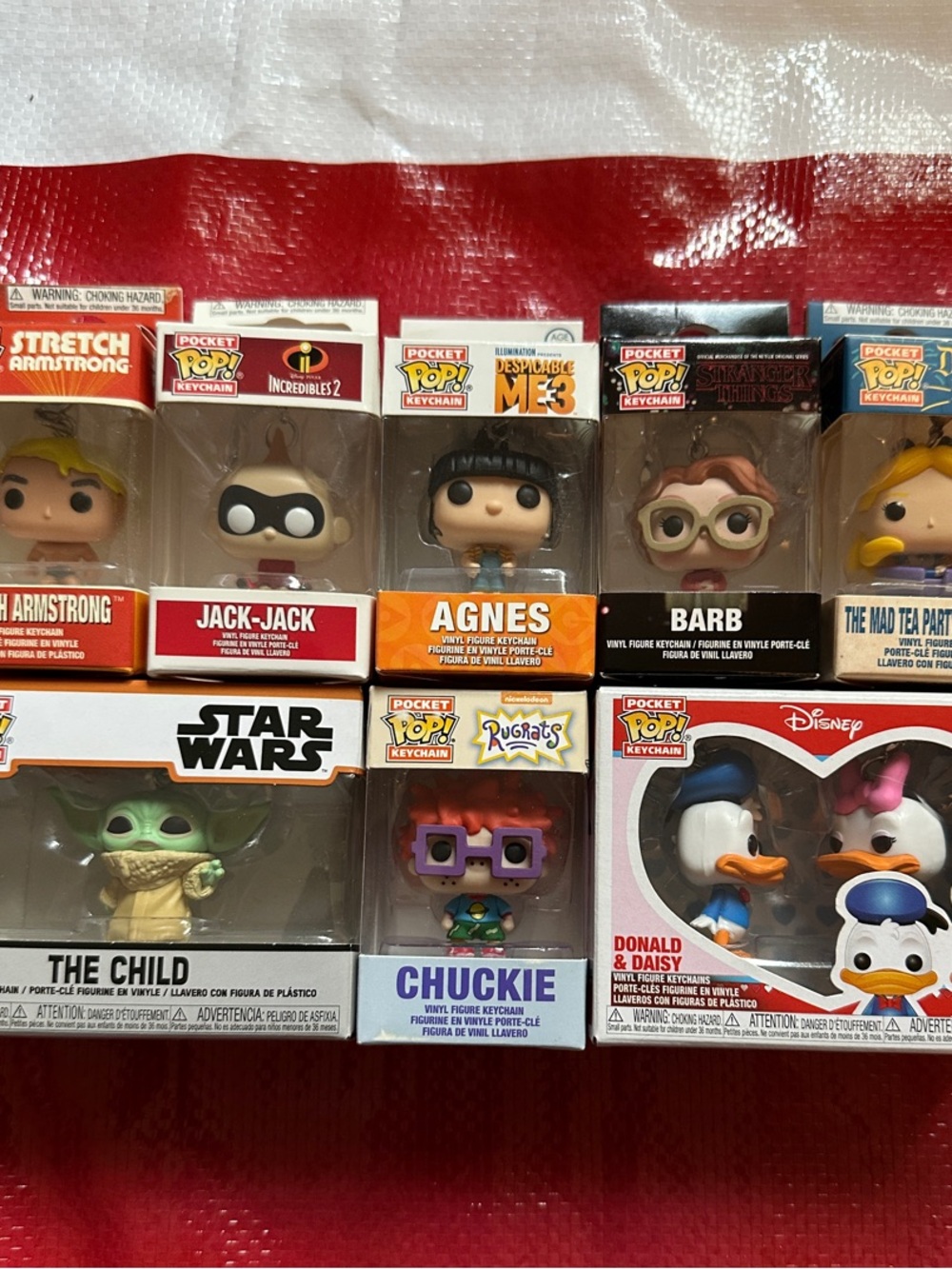 Funko keychain lot